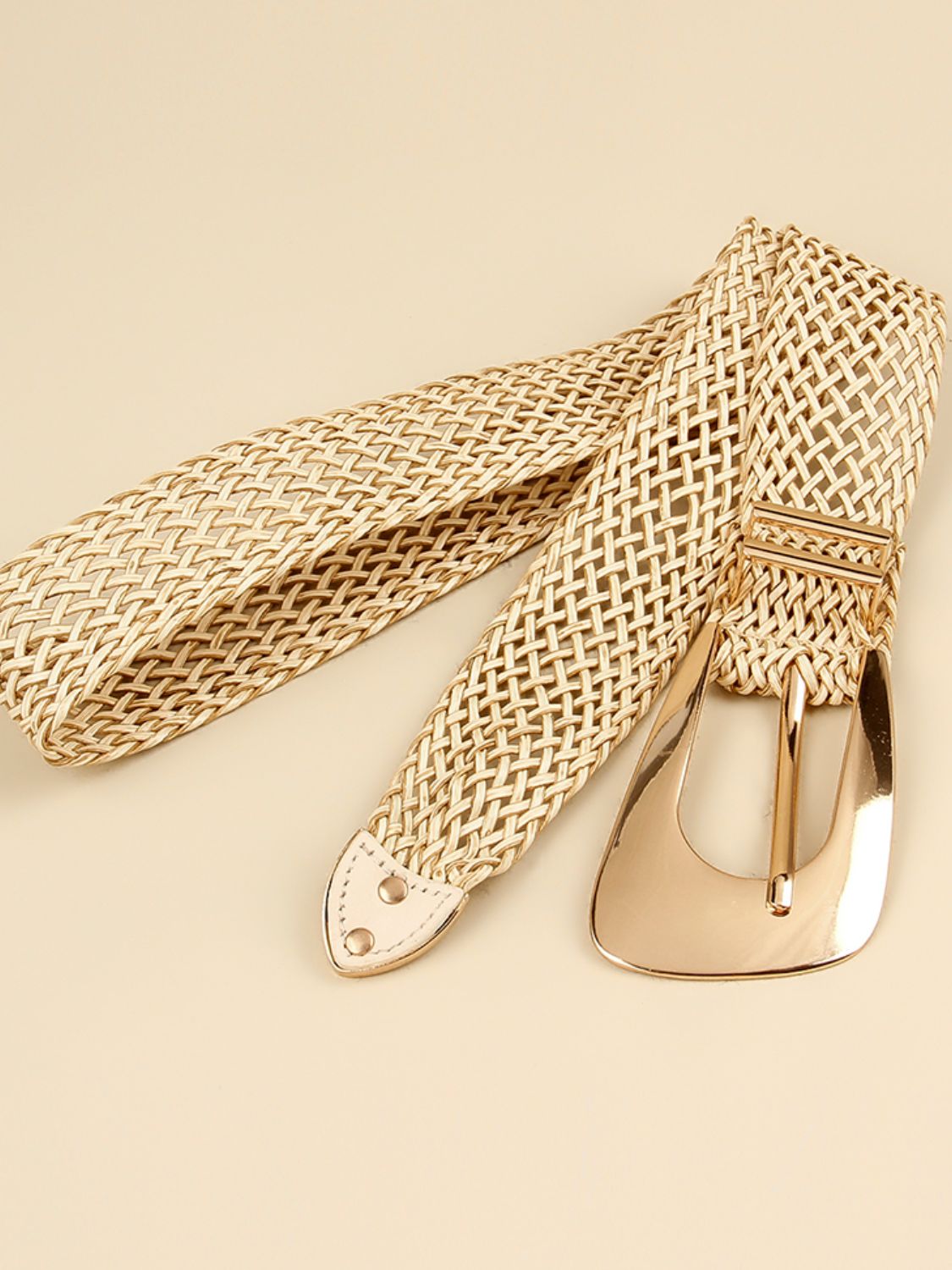 Irregular Buckle Braid Belt king-general-store-5710.myshopify.com