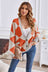 Geometric Lantern Sleeve Cardigan with Pockets king-general-store-5710.myshopify.com