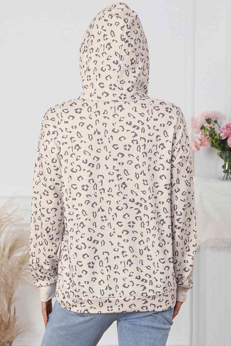 Leopard Print Long Sleeve Hoodie king-general-store-5710.myshopify.com