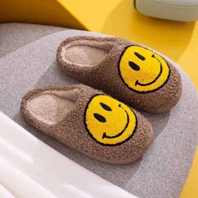 Melody Smiley Face Slippers king-general-store-5710.myshopify.com