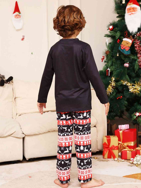 MERRY CHRISTMAS Graphic Top and Pants Set king-general-store-5710.myshopify.com