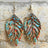Leaf Shape Wooden Dangle Earrings king-general-store-5710.myshopify.com