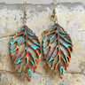 Leaf Shape Wooden Dangle Earrings king-general-store-5710.myshopify.com