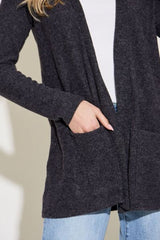 Zenana Open Front Long Sleeve Cardigan king-general-store-5710.myshopify.com