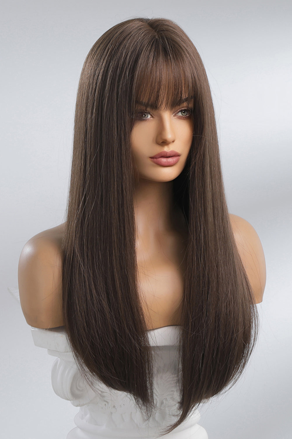 Full Machine Long Straight Synthetic Wigs 26'' king-general-store-5710.myshopify.com