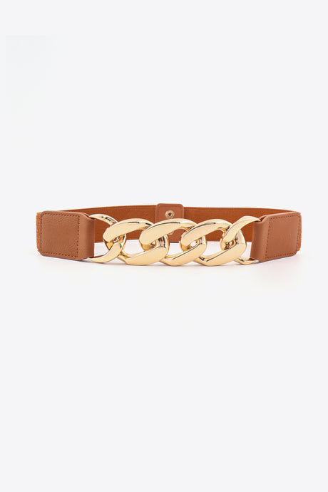 Chain Detail Elastic Belt king-general-store-5710.myshopify.com