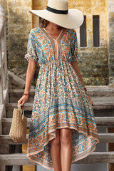 Bohemian High-Low Open Back Dress king-general-store-5710.myshopify.com