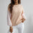 Two-Tone Rib-Knit Dropped Shoulder Sweater king-general-store-5710.myshopify.com