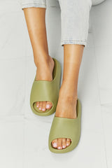 NOOK JOI In My Comfort Zone Slides in Green king-general-store-5710.myshopify.com