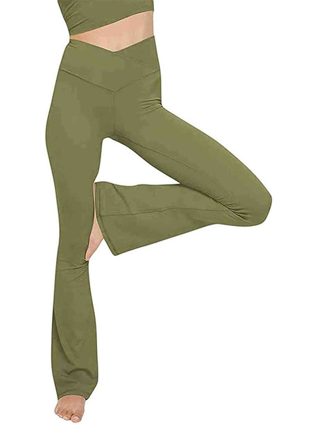 V-Waist Bootcut Long Pants king-general-store-5710.myshopify.com