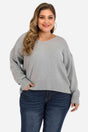 Plus Size V Neck Pullover Sweater king-general-store-5710.myshopify.com