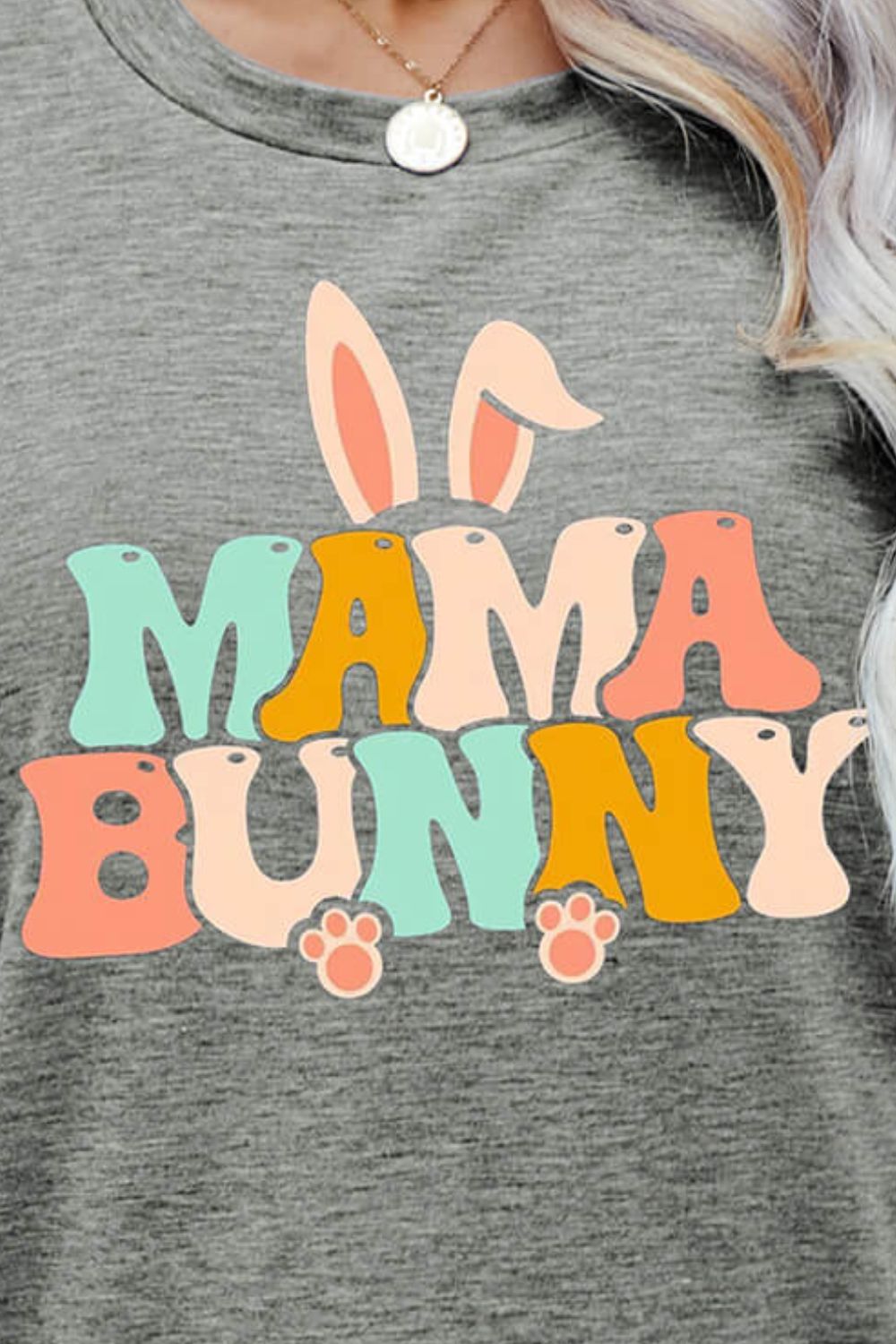 Easter MAMA BUNNY Tee Shirt king-general-store-5710.myshopify.com