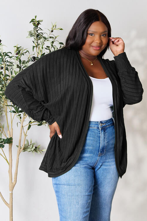 Basic Bae Full Size Ribbed Cocoon Cardigan king-general-store-5710.myshopify.com