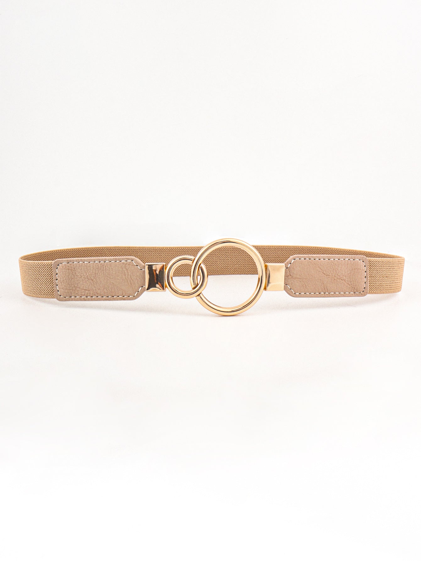 Double Ring Buckle Elastic PU Belt king-general-store-5710.myshopify.com