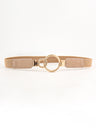 Double Ring Buckle Elastic PU Belt king-general-store-5710.myshopify.com