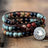 Handmade Triple Layer Beaded Agate Bracelet king-general-store-5710.myshopify.com