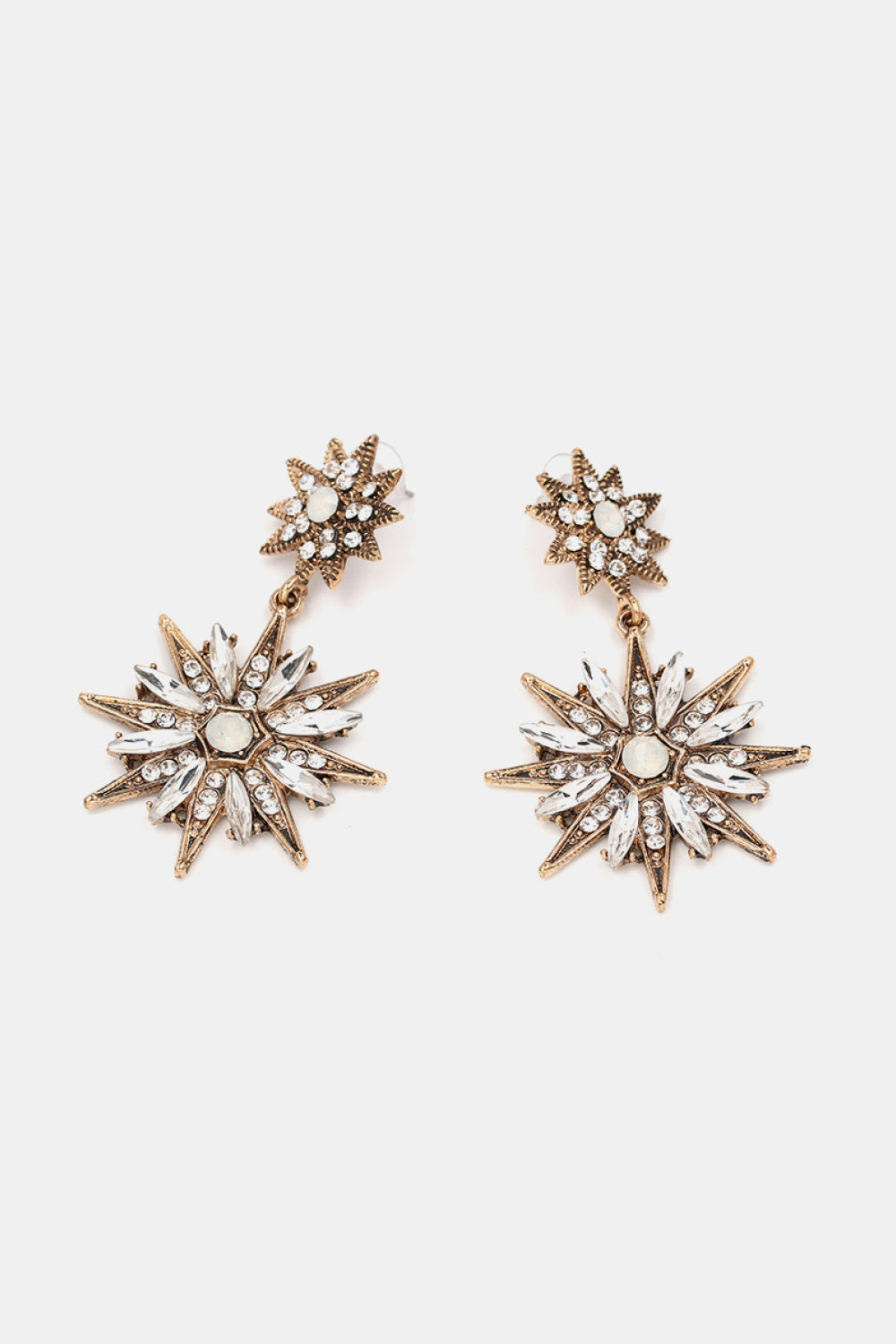 Zinc Alloy Star Shape Dangle Earrings king-general-store-5710.myshopify.com