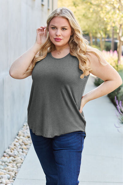 Basic Bae Full Size Round Neck Tank king-general-store-5710.myshopify.com