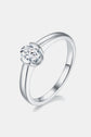 Moissanite 925 Sterling Silver Solitaire Ring king-general-store-5710.myshopify.com