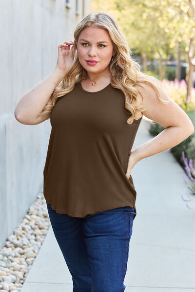 Basic Bae Full Size Round Neck Tank king-general-store-5710.myshopify.com