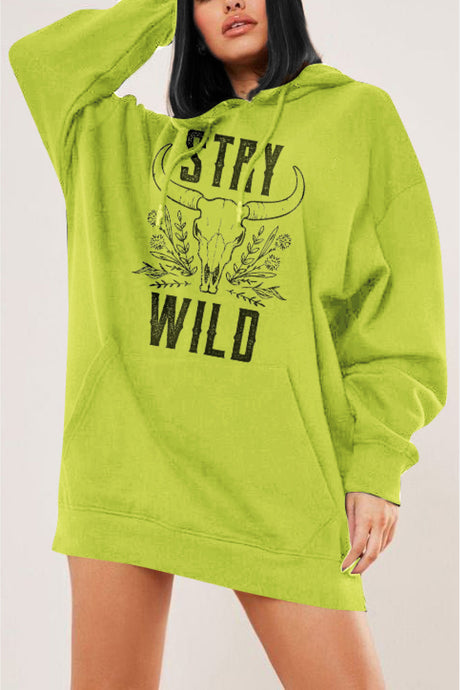 Simply Love Full Size STAY WILD Graphic Hoodie king-general-store-5710.myshopify.com