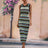 Striped Round Neck Sleeveless Midi Cover Up Dress king-general-store-5710.myshopify.com