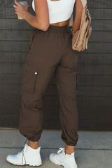 Drawstring Elastic Waist Pants with Pockets king-general-store-5710.myshopify.com