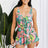 Marina West Swim Full Size Sail With Me V-Neck Swim Dress in Coral king-general-store-5710.myshopify.com