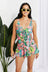 Marina West Swim Full Size Sail With Me V-Neck Swim Dress in Coral king-general-store-5710.myshopify.com