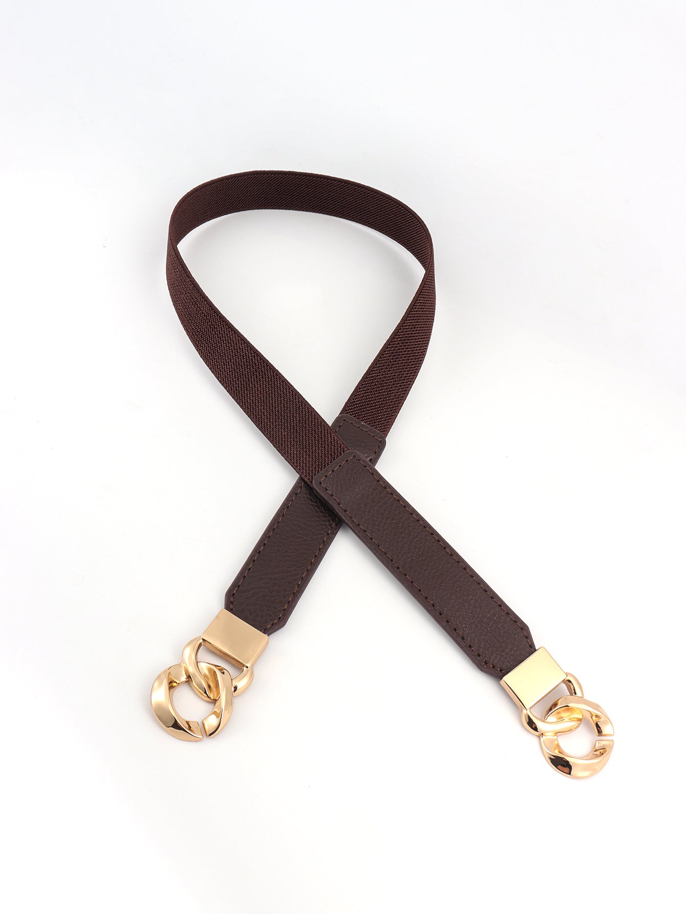 Zinc Alloy Buckle Elastic PU Belt king-general-store-5710.myshopify.com