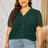 Plus Size Swiss Dot Spliced Lace V-Neck Blouse king-general-store-5710.myshopify.com