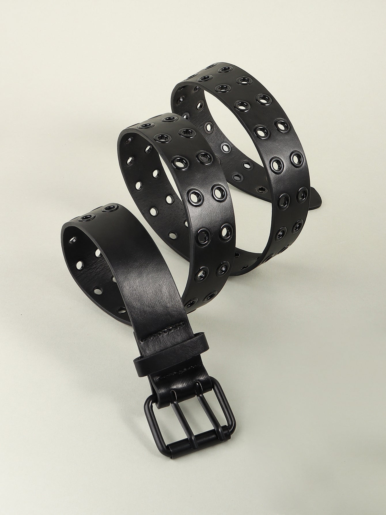 Grommet PU Leather Belt king-general-store-5710.myshopify.com