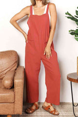 Double Take Wide Leg Overalls with Front Pockets king-general-store-5710.myshopify.com