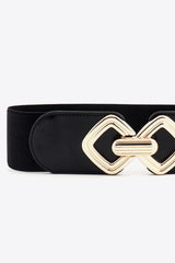 Geometric Buckle Elastic Wide Belt king-general-store-5710.myshopify.com