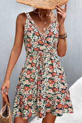 Floral Frill Trim Sleeveless Mini Dress king-general-store-5710.myshopify.com