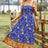Bohemian Strapless Slit Midi Dress king-general-store-5710.myshopify.com