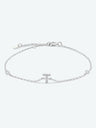 Q To U Zircon 925 Sterling Silver Bracelet king-general-store-5710.myshopify.com