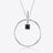 Black Zircon 925 Sterling Silver Necklace king-general-store-5710.myshopify.com