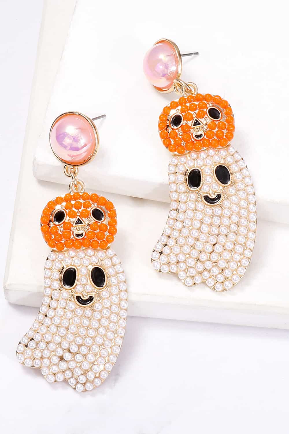 Halloween Ghost Shape Dangle Earrings king-general-store-5710.myshopify.com