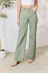 RISEN Full Size Raw Hem Wide-Leg Jeans king-general-store-5710.myshopify.com