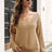 Ribbed Scoop Neck Long Sleeve Pullover Sweater king-general-store-5710.myshopify.com