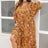 Plus Size Floral V-Neck Balloon Sleeve Midi Dress king-general-store-5710.myshopify.com