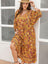 Plus Size Floral V-Neck Balloon Sleeve Midi Dress king-general-store-5710.myshopify.com