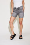 Judy Blue Full Size Washed Bermuda Denim Shorts king-general-store-5710.myshopify.com