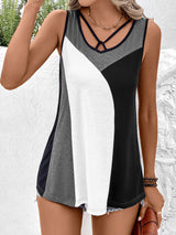 Color Block Tank Top king-general-store-5710.myshopify.com