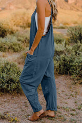 Double Take  V-Neck Sleeveless Jumpsuit with Pocket king-general-store-5710.myshopify.com