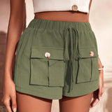 Tie Waist Cargo Shorts king-general-store-5710.myshopify.com