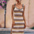 Striped Tie Shoulder Split Cover Up Dress king-general-store-5710.myshopify.com