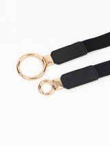 Double Ring Buckle Elastic PU Belt king-general-store-5710.myshopify.com