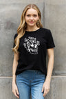 Simply Love Full Size Butterfly Skull Graphic Cotton Tee king-general-store-5710.myshopify.com